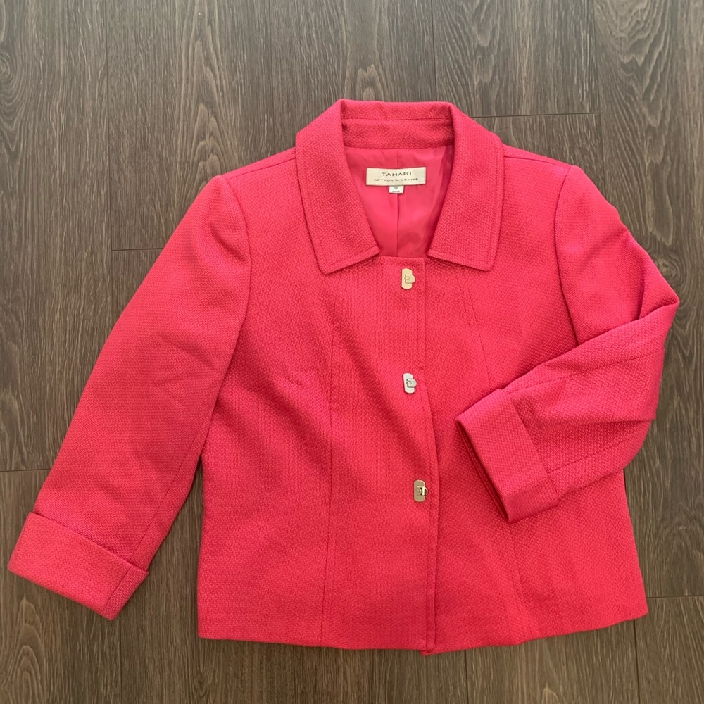Tahari Arthur S. Levine Formal Jacket Size 10
